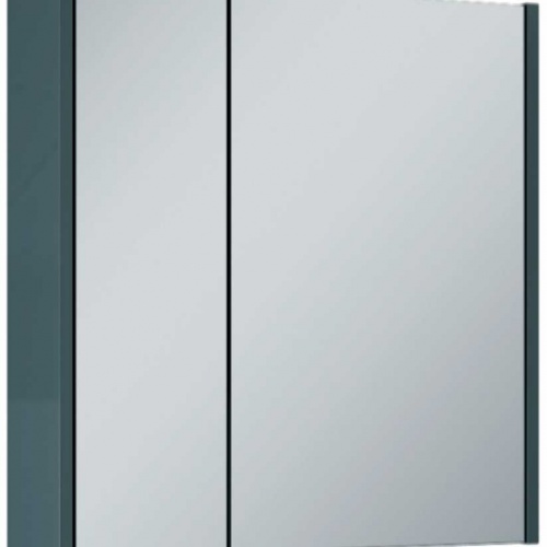 bathroom/ELTOP2260GG - otto plus gloss grey 60 mirror cabinet